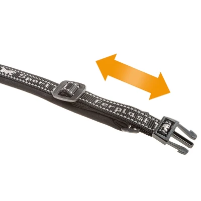 Ошейник Ferplast SPORT DOG C15/35 с мягкой подкладкой светоотражающий серый