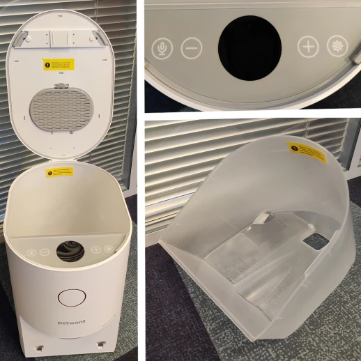 Автокормушка Petwant F5 10 л для сухого корма с записью голосового сообщения