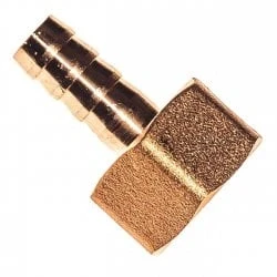 Штуцер латунный внутренняя резьба 1/2" на 10мм