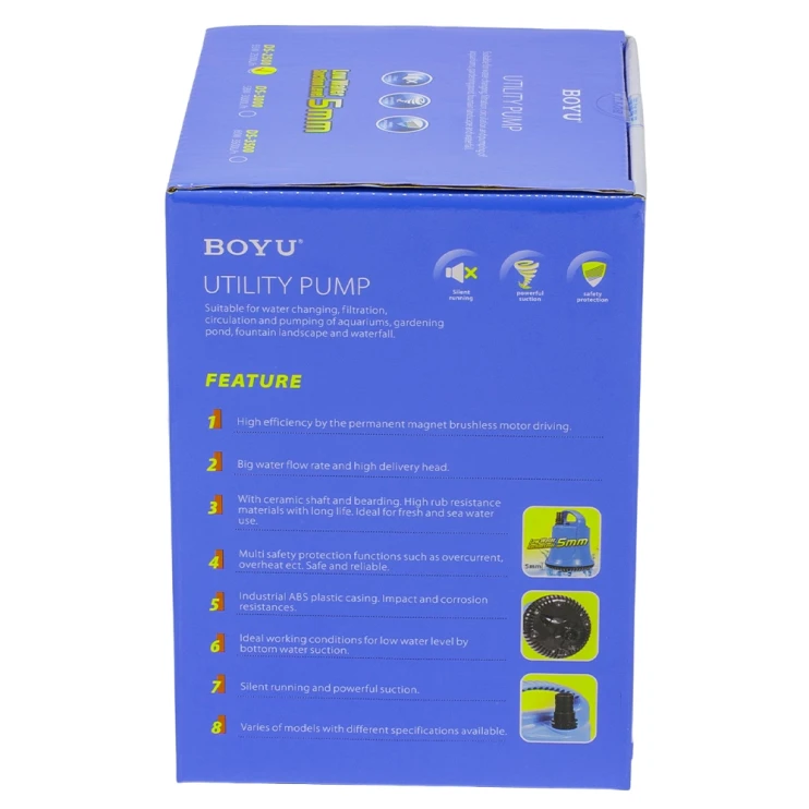 Помпа погружная для аквариума Boyu DS-2500 2500 л/час