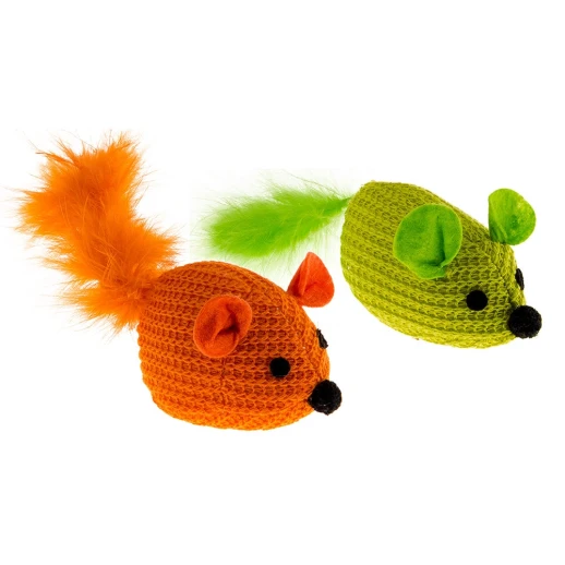 Игрушка Ferplast PA 5414 мышата x2