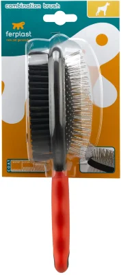 Расческа-щётка Ferplast GRO5928 двойная для собак и кошек