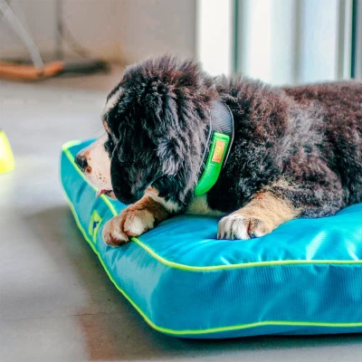 Подушка Ferplast POLO 80 коричневая со съемным непромокаемым чехлом нейлон