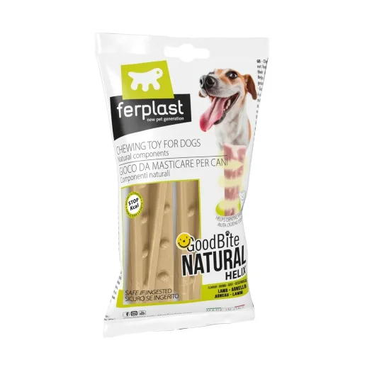 Игрушка-кость для собак Ferplast GoodBite Helix S BAG вкус баранины 16g x2 пластик