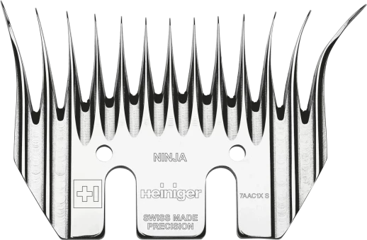 Нижний нож Heiniger Ninja LG2 для стрижки тонкорунных овец 97 мм