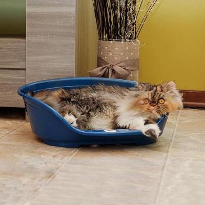 Лежак для собак Ferplast SIESTA DELUXE 2 пластиковый бордовый