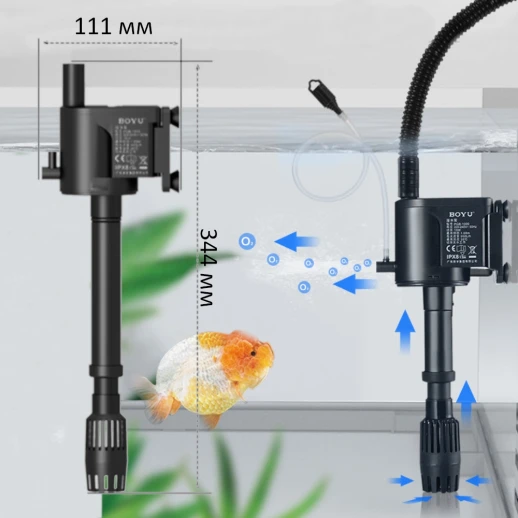 Помпа подъёмная Boyu PGB-1000 15 Вт 950 л/час