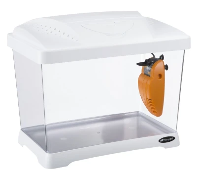 Аквариум Ferplast CAPRI JUNIOR белый 21 л. с лампой и фильтром