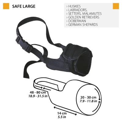 Мягкий намордник Ferplast SAFE Large золотистый ретривер