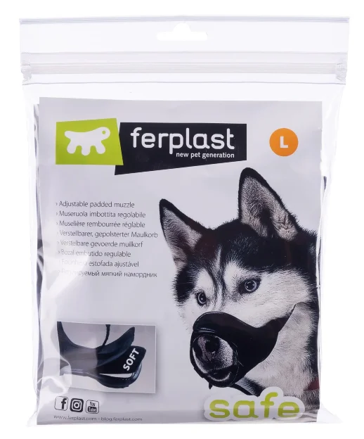 Мягкий намордник Ferplast SAFE Large золотистый ретривер