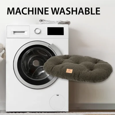 Подушка Ferplast RELAX 45/2 из мягкой ткани букле темно-зеленая
