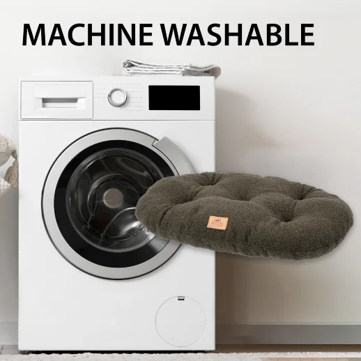 Подушка Ferplast RELAX 45/2 из мягкой ткани букле темно-зеленая