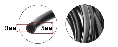 Капельница стрела прямая с поводком и старт конектором