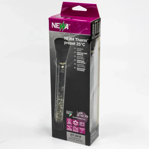 Нагреватель для воды аквариума Newa Therm Preset 25°С NTT200 220-240V 50Hz 200W 100-300 л