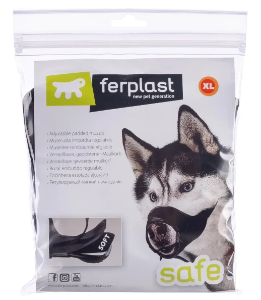Мягкий намордник Ferplast SAFE Extra Large ротвейлер сенбернар