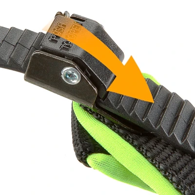 Шлейка Ferplast AGILA FLUO 9 нейлоновая с мягкой подкладкой жёлтая