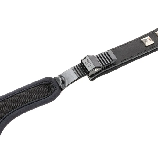 Шлейка Ferplast GIOTTO LUXOR M кожаная с микрорегулировкой чёрная
