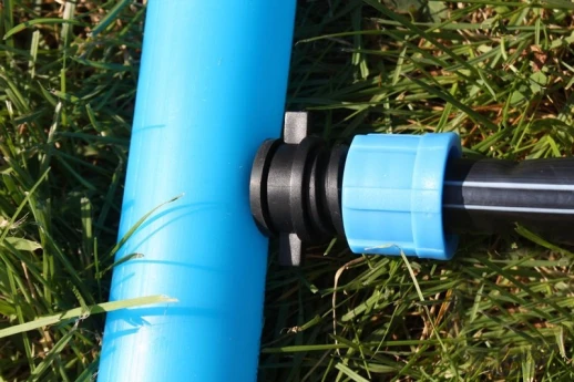 Старт-коннектор для капельной ленты 16мм с резиновым уплотнителем