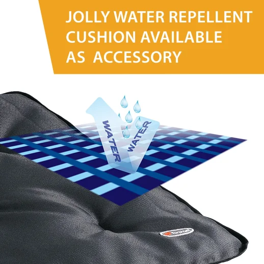 Optional JOLLY water-repellent cushion, not included