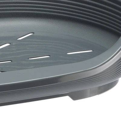 Лежак для собак Ferplast SIESTA DELUXE 2 пластиковый темно-серый