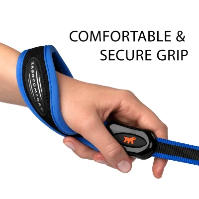 Поводок Ferplast ERGOCOMFORT G15/120 с эргономичной ручкой синий