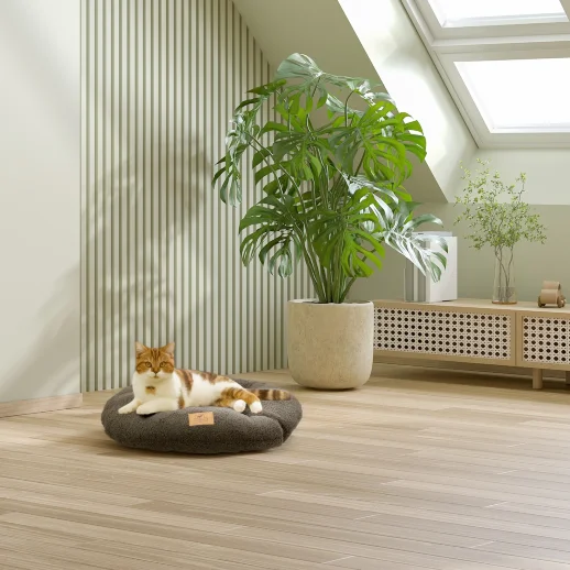 Подушка Ferplast RELAX 55/4 из мягкой ткани букле серая