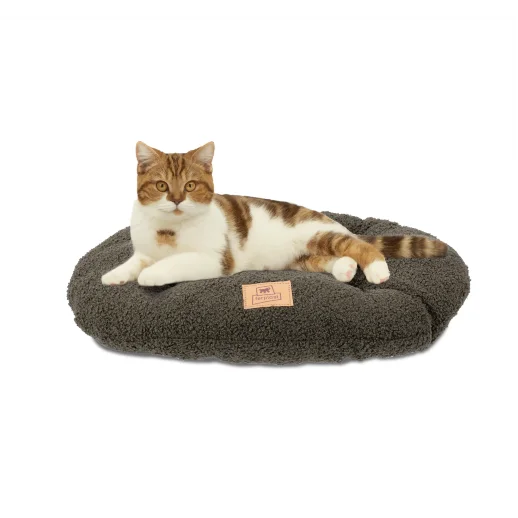 Подушка Ferplast RELAX 55/4 из мягкой ткани букле серая