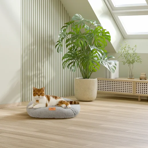 Подушка Ferplast RELAX 55/4 из мягкой ткани букле серая