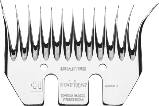 Нижний нож Heiniger Quantum для стрижки полутонкорунных овец 95 мм