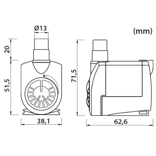 Помпа погружная для аквариума Newa Jet NJ400 400 л/час