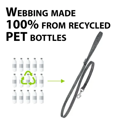 Поводок Ferplast GREENER G20/120 эконейлон серый