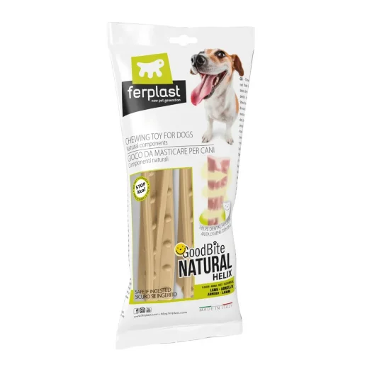 Игрушка-кость для собак Ferplast GoodBite Helix M BAG вкус баранины 23g x2 пластик