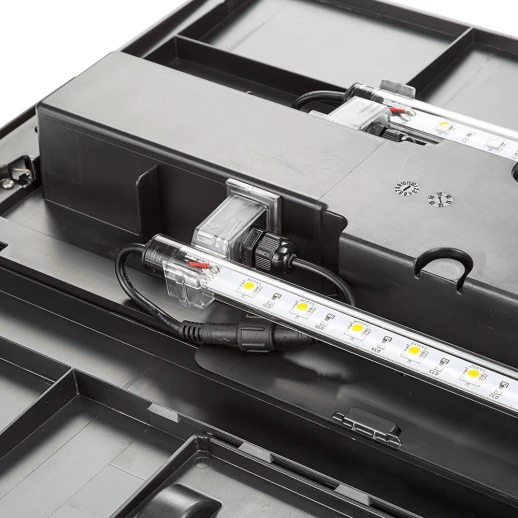 Аквариум Ferplast DUBAI 100 LED белый 190 л.