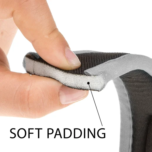 Поводок-водилка Ferplast ERGOCOMFORT GM25/55 с эргономичной ручкой серый