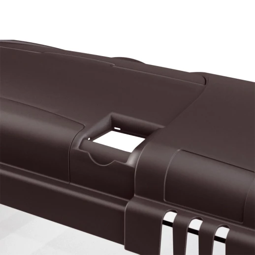 Стеклянный аквариум Ferplast CAPRI 60 LED со светодиодной лампой внутренним фильтром и нагревателем черный 60 л