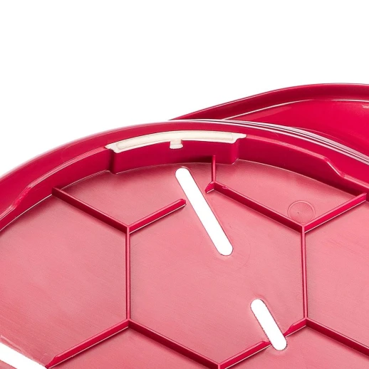 Лежак для собак Ferplast SIESTA DELUXE 4 пластиковый бордовый