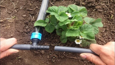 Тройник переходник для капельной ленты 16х16х16 мм