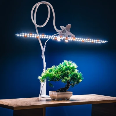 Держатель для фитолампы со струбциной