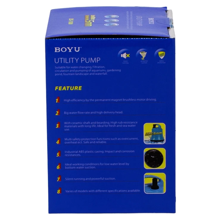 Помпа погружная для аквариума Boyu DS-1500 1500 л/час