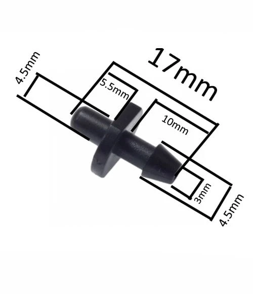Старт-коннектор для микротрубки 3мм