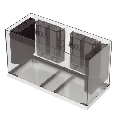 Аквариум Ferplast DUBAI 80 LED белый 125 л.