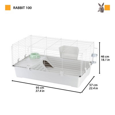 Клетка Ferplast RABBIT 100 NEW для кроликов