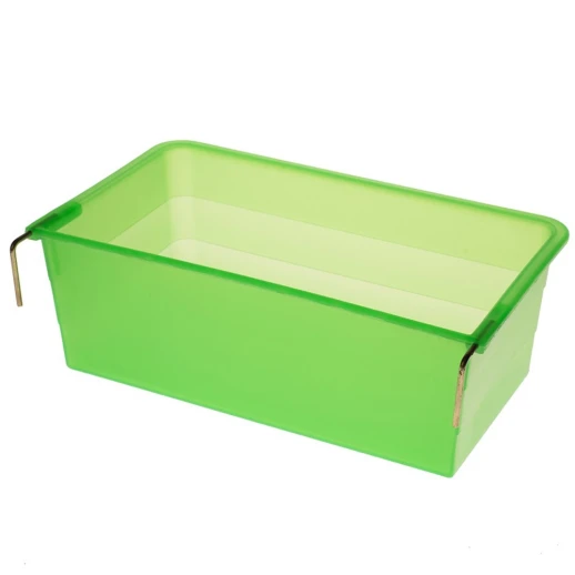 Кормушка-поилка Olba навесная 1,4 литра пластик