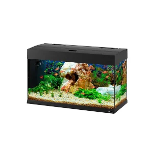 Аквариум Ferplast DUBAI 80 LED черный, 125 л.