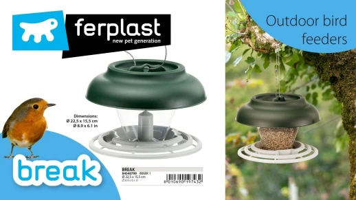 Кормушка Ferplast BREAK для диких птиц