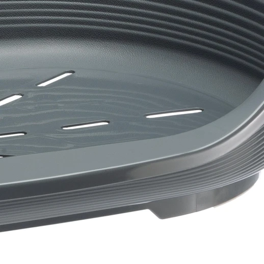 Лежак для собак Ferplast SIESTA DELUXE 4 пластиковый темно-серый