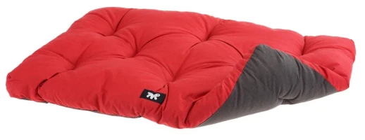 Мягкая подушка-матрац Ferplast SOFFY 65 для собак и кошек Красный с черным