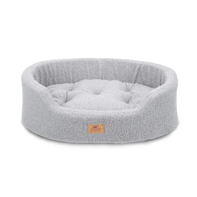 Лежак Ferplast DANDY 65 из мягкой ткани букле серый