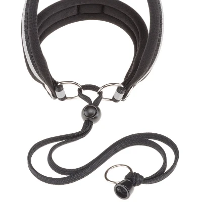 Шлейка Ferplast AGILA REFLEX 2 светоотражающая чёрная