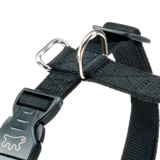 Шлейка Ferplast BRAVE MEDIUM черная нейлон